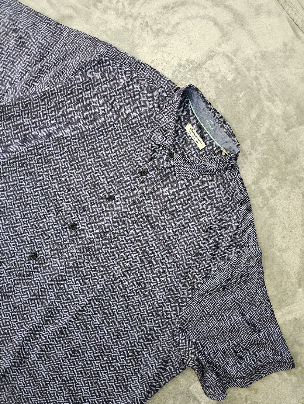 TOMMY BAHAMA Coconut Point Geo Camp Shirt